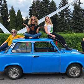 Nowa Huta: Passeio louco por Cracóvia num Trabant antigo