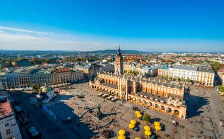 Cracovia: Tour panoramico della città con un golf cart elettrico