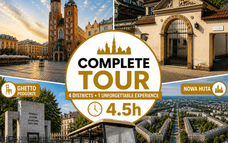 Cracovia: tour turístico completo por la ciudad en carrito de golf ecológico