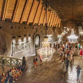 Cracovia: Tour guidato della miniera di sale di Wieliczka