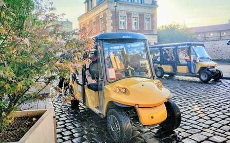 Cracovia: Recorrido turístico en carrito de golf por el Barrio Judío y el Gueto