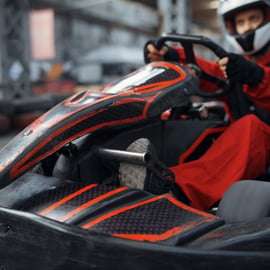 Cracovia: Go-Kart al coperto (gare di 24 minuti)