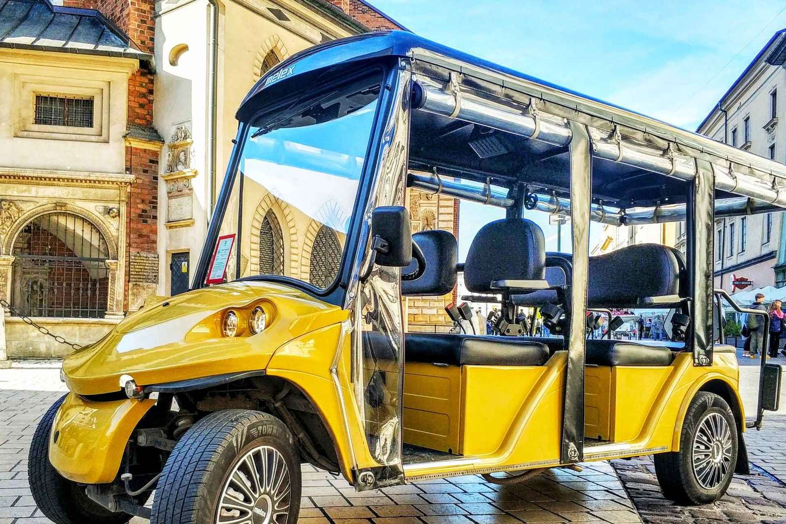 Cracovia: Barrio Judío y Gueto Excursión en Carro Eléctrico de Golf