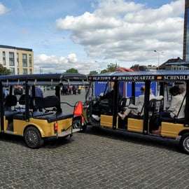 Cracovia: Recorrido turístico en carrito de golf por el Barrio Judío y el Gueto
