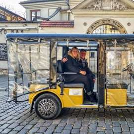 Cracovia: Barrio Judío y Gueto Excursión en Carro Eléctrico de Golf