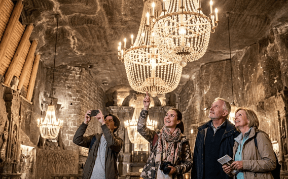 Miniera di sale di Wieliczka: biglietto salta fila e visita guidata