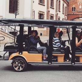 City Tour Cracóvia, carro de golfe. Tour completo particular!