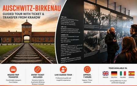 Cracovia: Auschwitz Birkenau Excursión de última hora-Reserva para el día siguiente
