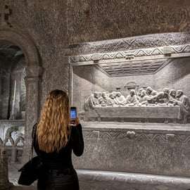 De Cracóvia: Visita à mina de sal de Wieliczka