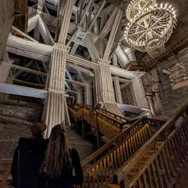 De Cracóvia: Visita à mina de sal de Wieliczka