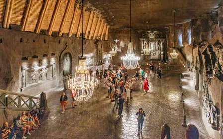 Cracovia: Tour guidato della miniera di sale di Wieliczka