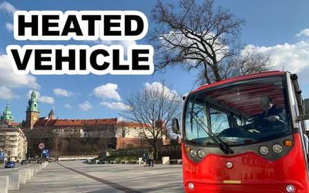 Cracovia: Visita de la ciudad en carrito de golf compartido o privado