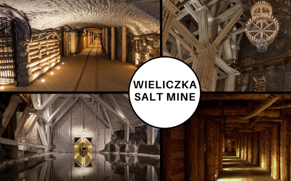 De Cracóvia: Visita guiada à mina de sal de Wieliczka