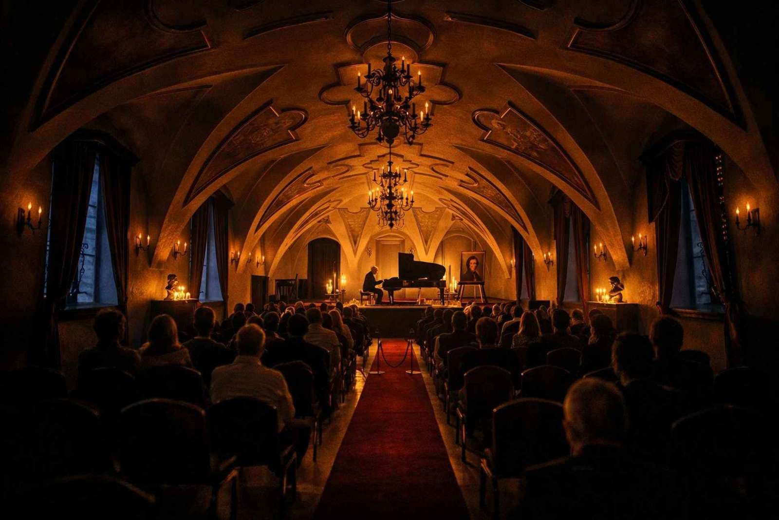 Cracovia: Concerto di Chopin & Friends a lume di candela