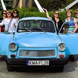 Nowa Huta: Passeio louco por Cracóvia num Trabant antigo