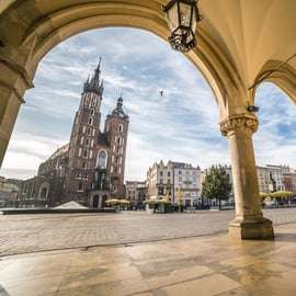 Cracóvia: Excursão a Pé pelo Antigo Centro Histórico, Castelo de Wawel e Praça do Mercado