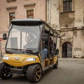 Cracovia: Tour panoramico della città in Golf Cart condiviso o privato