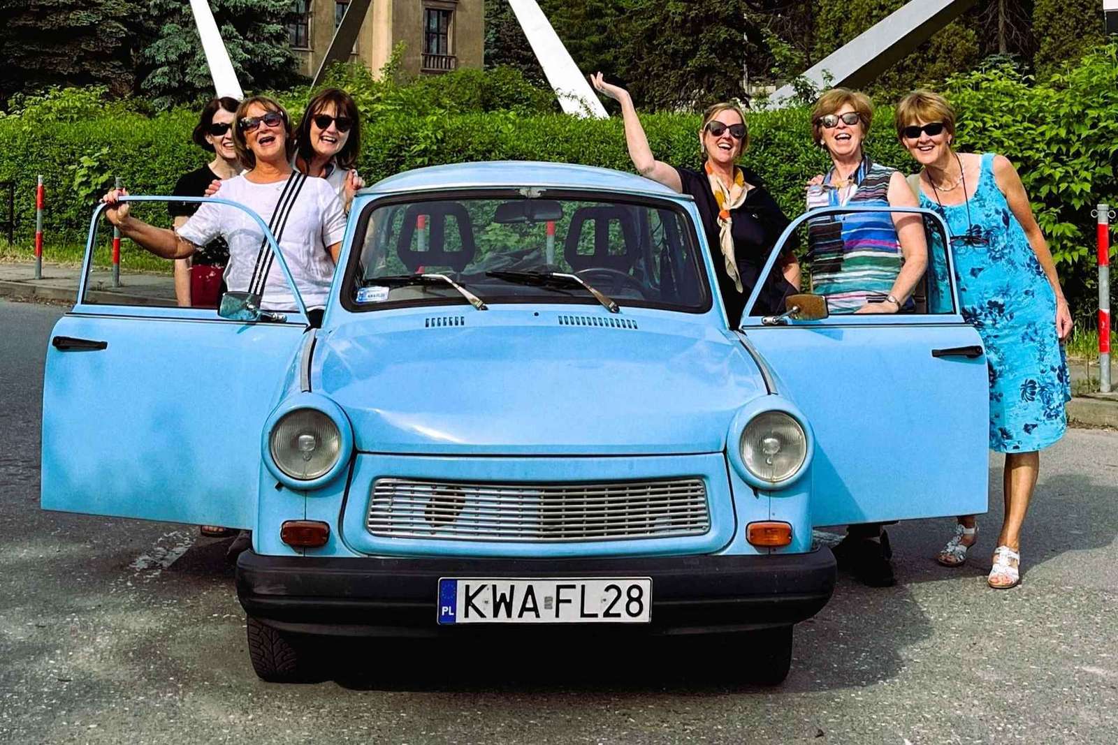 Nowa Huta: Passeio louco por Cracóvia num Trabant antigo
