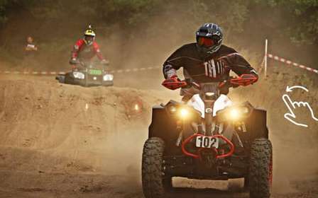 Cracovia: Excursión extrema en quad todoterreno con almuerzo barbacoa