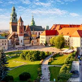 Cracóvia: Visita guiada ao Castelo de Wawel com ingressos de entrada