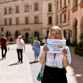 Cracóvia: Excursão a pé pela comida de rua