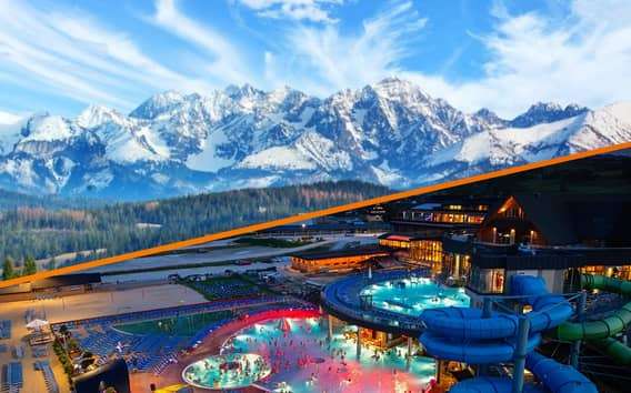 Cracóvia: Visita a Zakopane e às Termas com serviço de busca no hotel