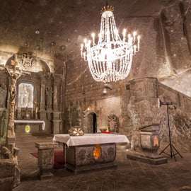 Da Cracovia: Gita alla miniera di sale di Wieliczka e tour guidato