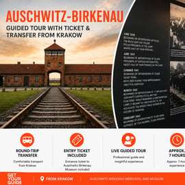 Cracovia: Auschwitz Birkenau Excursión de última hora-Reserva para el día siguiente