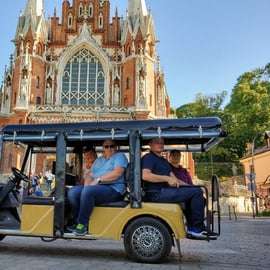 Cracovia: Barrio Judío y Gueto Excursión en Carro Eléctrico de Golf