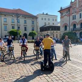 Cracovia: Tour della città vecchia in bicicletta con una guida