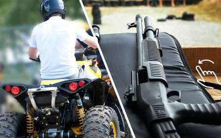 Cracovia: Expedición de Medio Día de Tiro y Quad