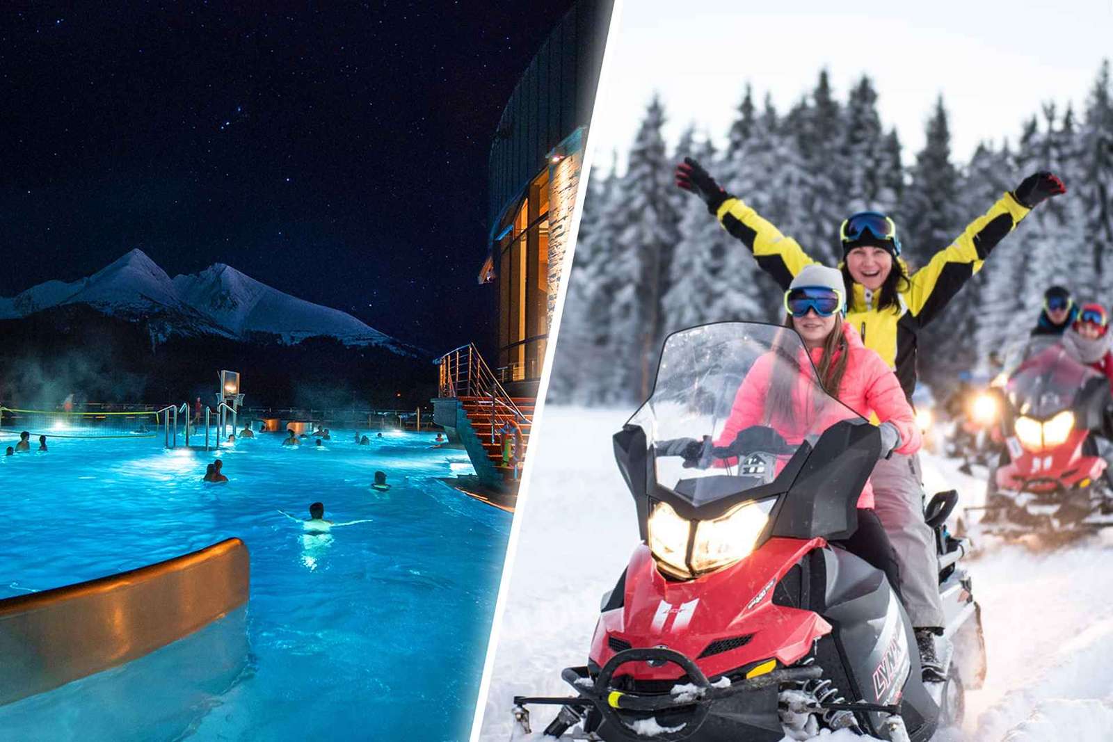 Cracovia: Zakopane, motos de nieve, teleférico y aguas termales