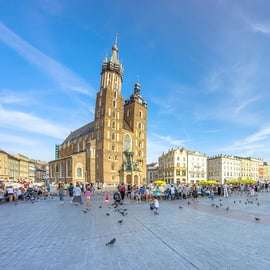 Cracovia: giro turistico in auto elettrica