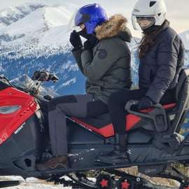 Cracovia: Tour di un giorno in motoslitta e bagni termali di Zakopane