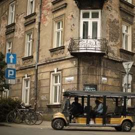 Cracovia: experiencia con audioguía en carrito de golf