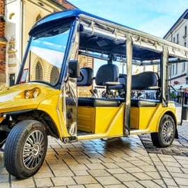 Cracovia: Barrio Judío y Gueto Excursión en Carro Eléctrico de Golf