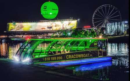 Cracovia: Crucero turístico por el río Vístula con audioguía