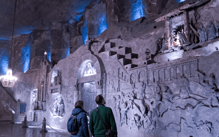 Cracovia: entrada a las minas de sal de Wieliczka con tour guiado y recogida