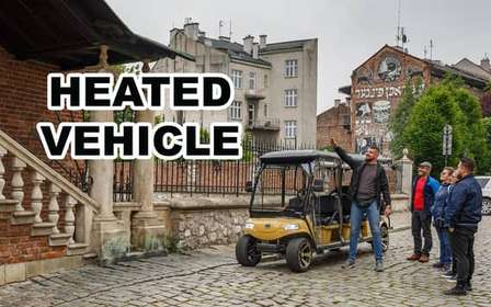 Cracovia: Tour turístico regular ampliado por la ciudad en carrito de golf