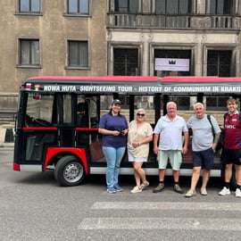 Cracovia: tour turístico completo por la ciudad en carrito de golf ecológico