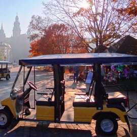 Cracovia: Visita de la ciudad en carrito de golf eléctrico