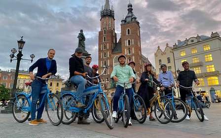 Cracovia: Recorrido en Bicicleta por el Casco Antiguo, Kazimierz y el Gueto
