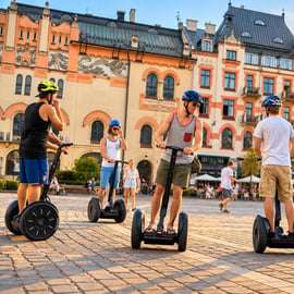 Cracóvia: Passeio guiado de Segway pela Cidade Velha