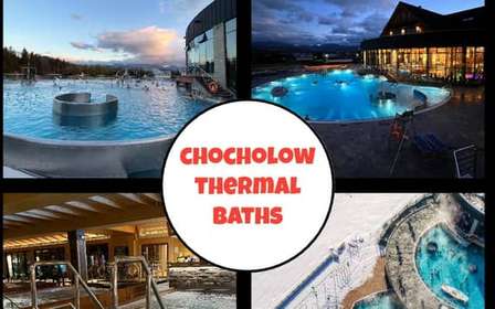 Cracovia: experiencia nocturna en baños termales
