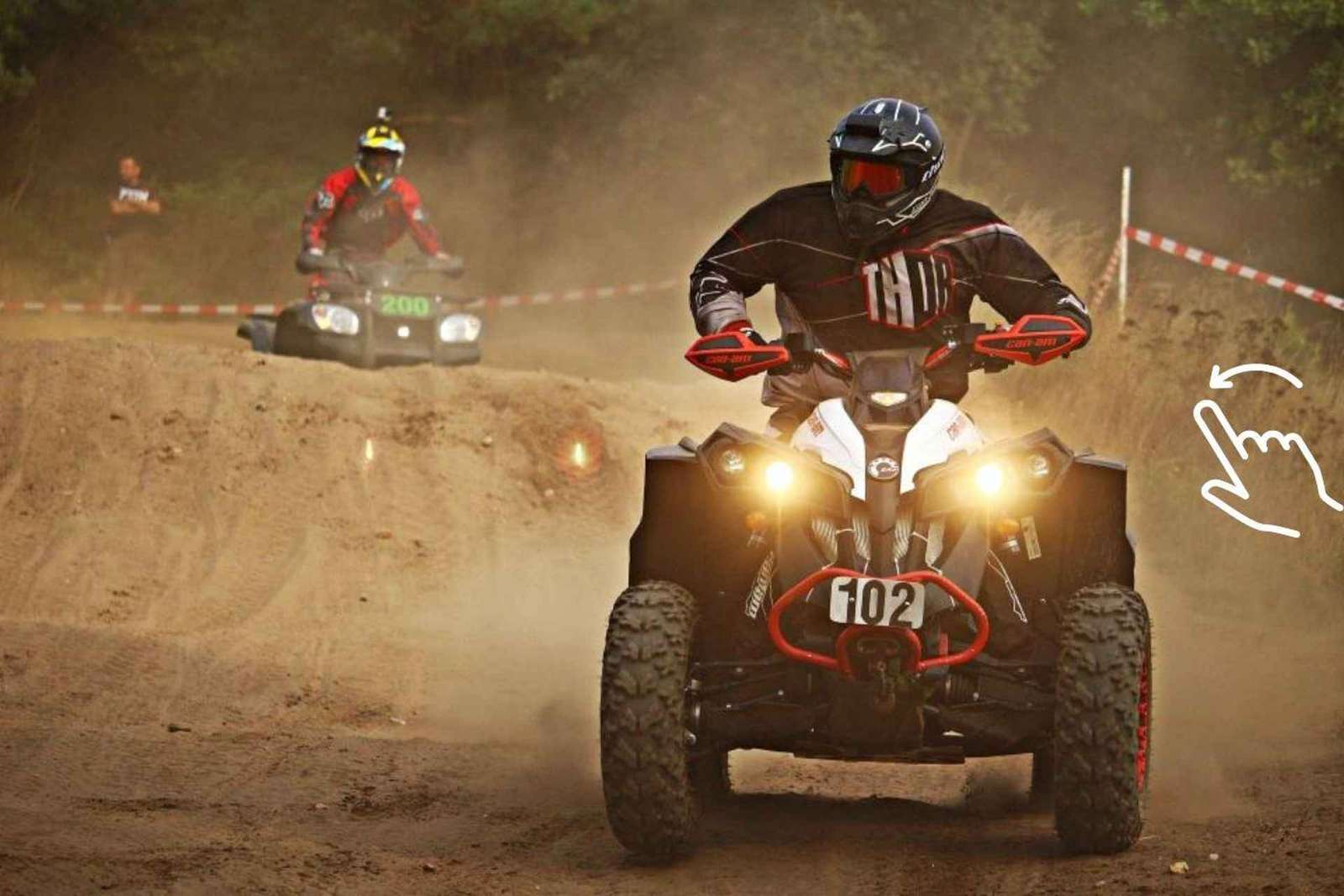 Cracovia: Tour in quad fuoristrada estremo con pranzo al barbecue