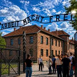 Cracóvia: Visita guiada de um dia a Auschwitz e à mina de sal de Wieliczka