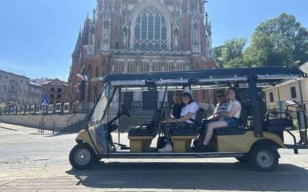 Cracovia: tour guiado por la ciudad en buggy con servicio de recogida del hotel