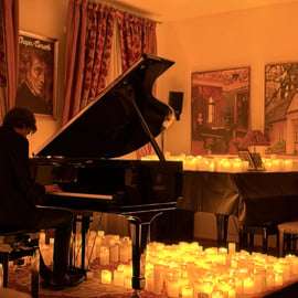 Cracóvia: Concerto de Chopin à luz de velas com vinho