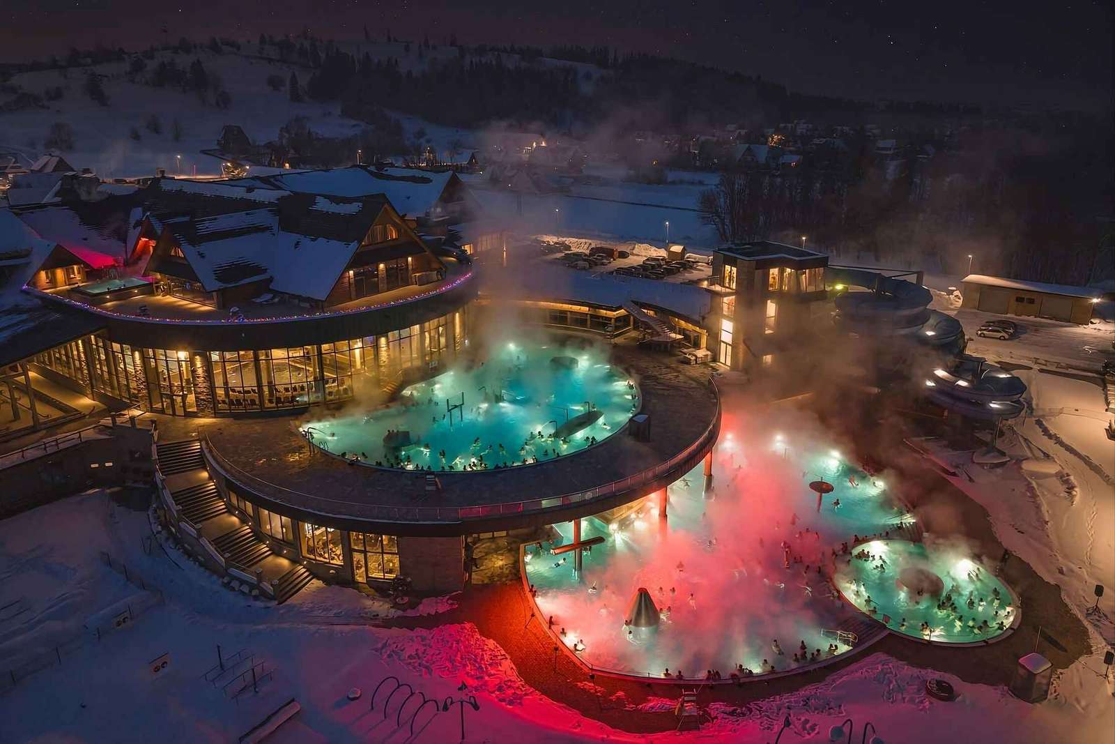 Cracóvia: Visita a Zakopane e às Termas e serviço de busca no hotel