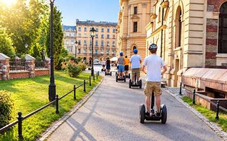 Cracovia: tour guiado en segway por el casco antiguo